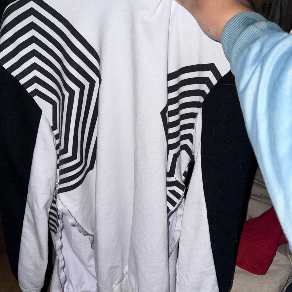 Black and White from K-pop group EXO from a concert 😊